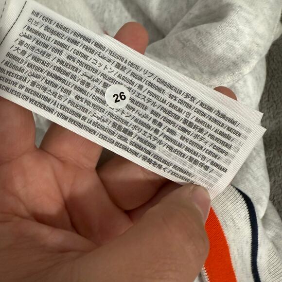 The A&F NFL Chicago Bears Sunday Crew, light heather gray - bears, XS - Picture 4 of 4